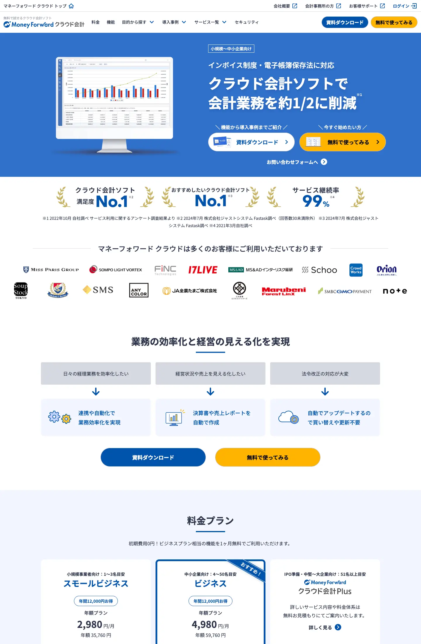 マネーフォワード クラウド会計